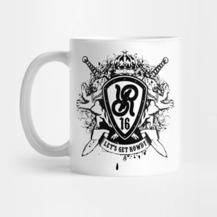 rowdy crest Mug